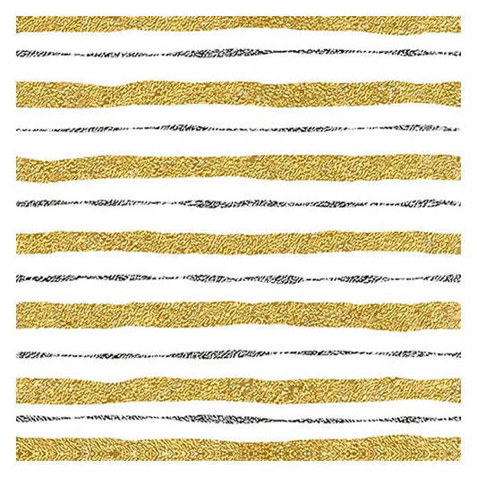 Dining Collection Lunch Napkins - Gold Coast Waves - (#24326)